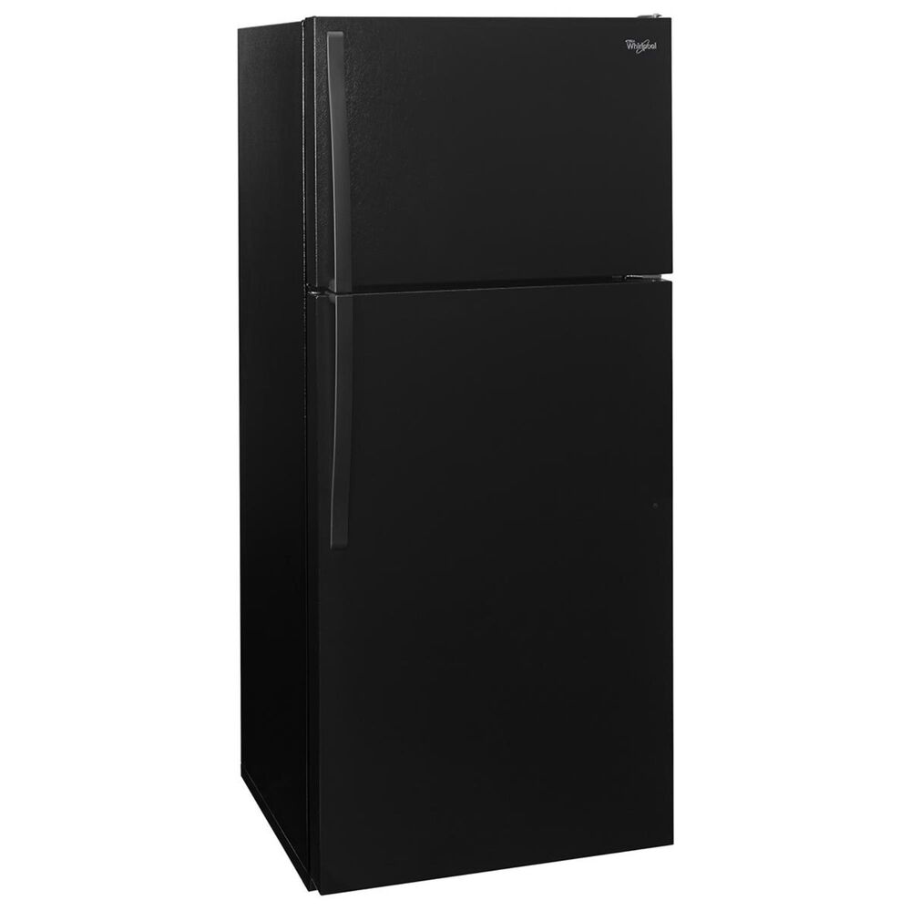 Whirlpool 14.3 Cu. Ft. Top Freezer Refrigerator in Black, , large
