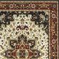 Oriental Weavers Kashan 96W1 7"10" x 10"10" Red Area Rug, , large