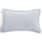 Pom Pom At Home Malibu 14" x 24" Lumbar Throw Pillow in Light Blue, , large