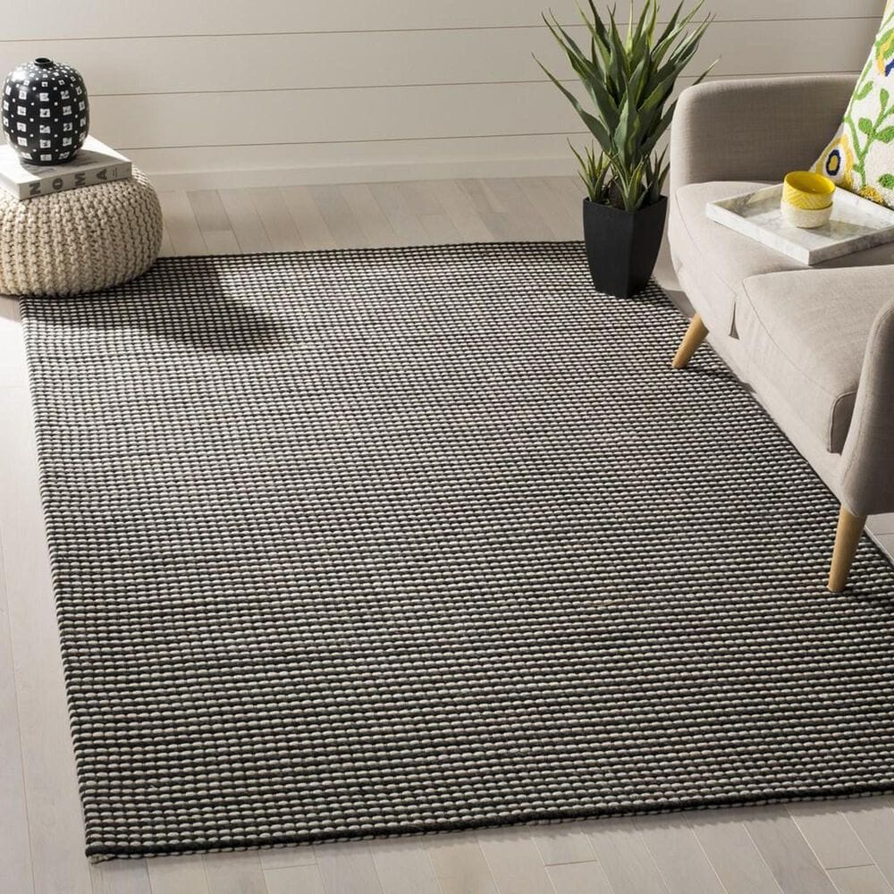 Safavieh Natura NAT801E 5&#39; x 8&#39; Ivory and Black Area Rug, , large