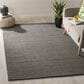 Safavieh Natura NAT801E 5" x 8" Ivory and Black Area Rug, , large