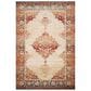 Loloi II Isadora ISA-04 8" x 10" Antique Ivory and Sunset Area Rug, , large