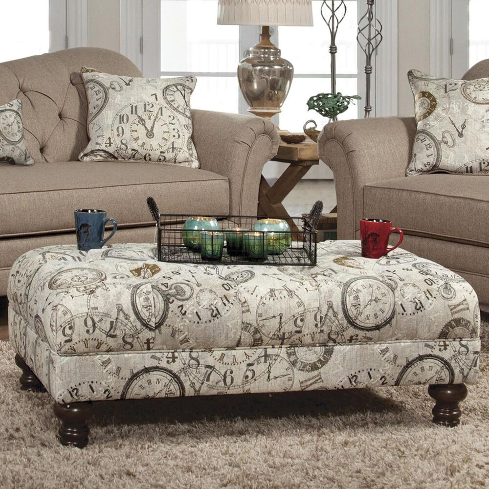 Hughes Furniture Ottoman in Timeless Patina, , large