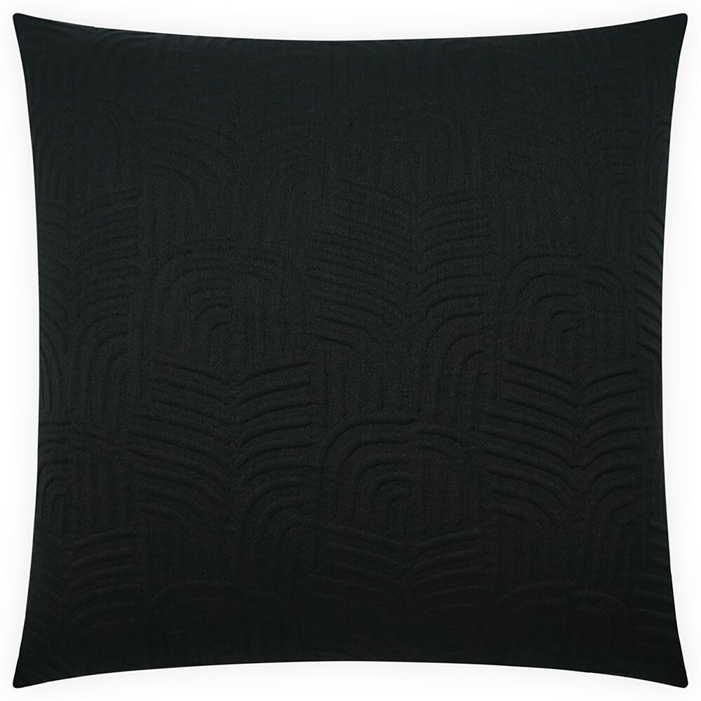 D.V.Kap Inc Palacios 24" x 24" Throw Pillow in Ebony, , large