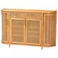 Baxton Studio McKenna 2-Drawer Sideboard in Light Honey, , large