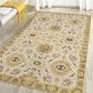 Amer Rugs Romania 9" x 13" Gold Area Rug, , large