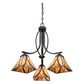 Quoizel Asheville 3 Light Dinette Chandelier in Valiant Bronze, , large