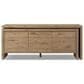 Four Hands Noah L-Shaped Rotating Desk in Aged Smoked Oak, , large