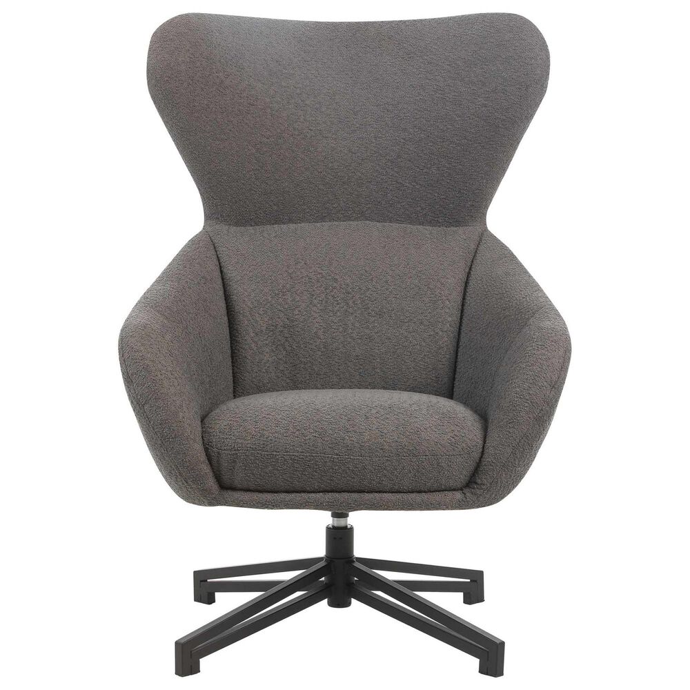 Impressions Vanity Serena Vanity Chair in Dark Grey, , large