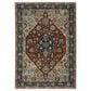 Oriental Weavers Aberdeen Aztec Medallion 6"7" x 9"6" Red Area Rug, , large
