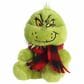 Aurora Palm Pals 5" Grinch with Scarf Plush in Green and Red, , large