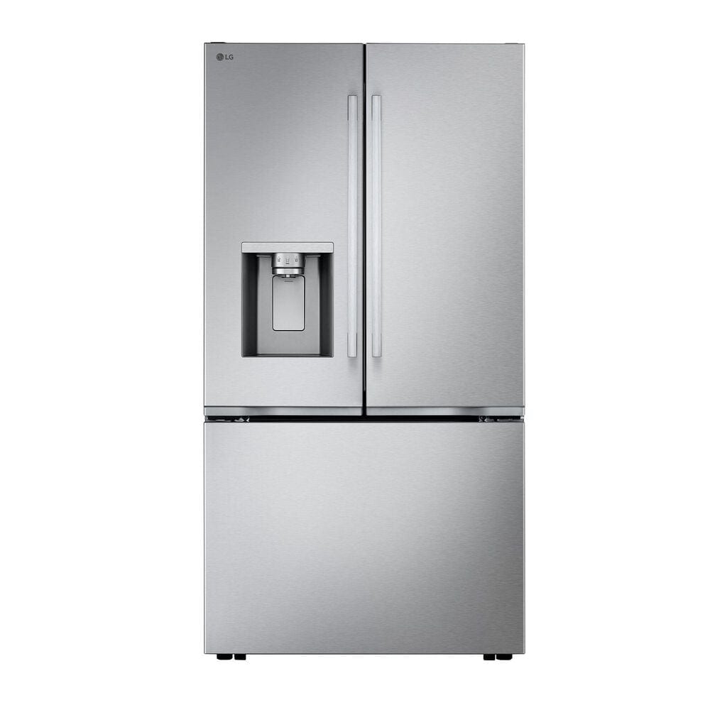 LG Counter-Depth MA with Zero Clearance 3-Door French Door Refrigerator with Thin Door Design, , large