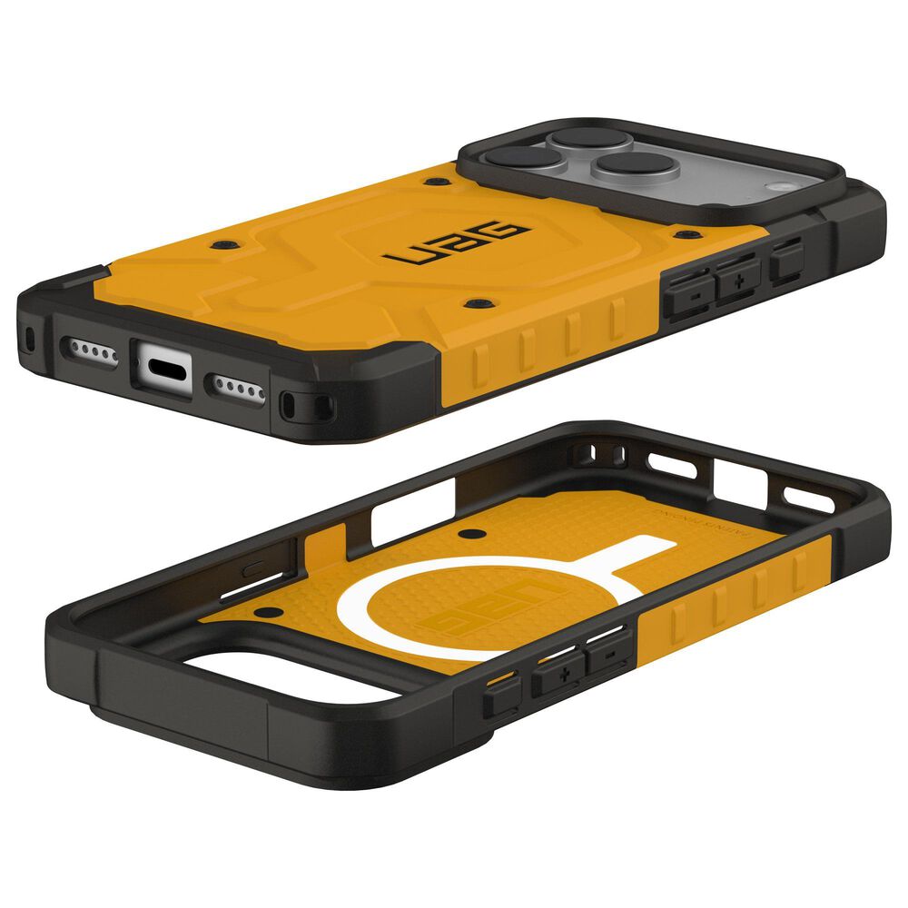 UAG Urban Armor Gear (uag) - Pathfinder Magsafe Case For Apple 2025 Iphone 6.3 Pro - Heritage Yellow, , large