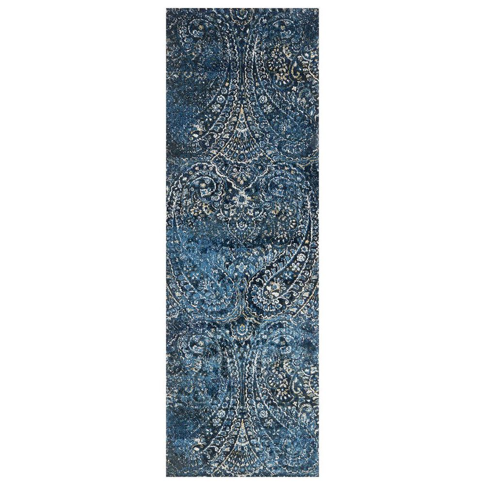 Loloi Torrance TC-02 2"7" x 10" Navy/Ivory Runner, , large