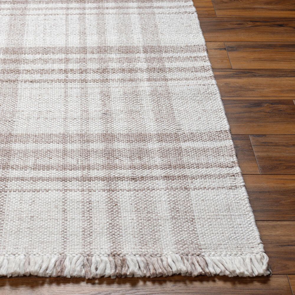 Surya Primrose 12&#39; x 18&#39; Light Grey, Taupe and Khaki Indoor/Outdoor Area Rug, , large