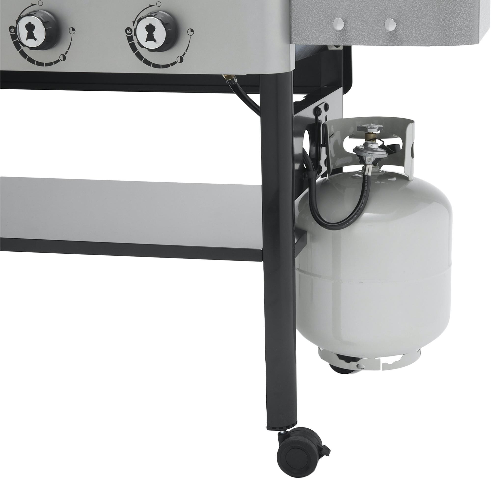 Propane grill with griddle online