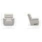 La-Z-Boy Joshua Manual Rocker Recliner in Gray, , large