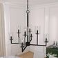 Hunter Kerrison 8-Light Chandelier in Natural Iron, , large