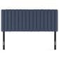 HOMLUX Roanne Full Upholstered Tufted Headboard in Denim, , large
