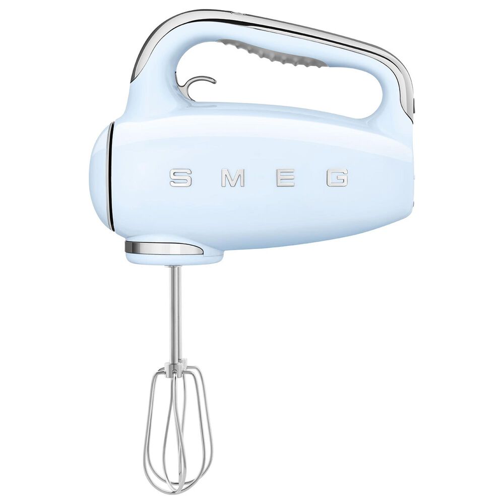 SMEG 6-Speed 50"s Retro Style Hand Mixer in Pastel Blue, , large