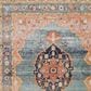 Magnolia Home Graham GRA-02 2"3" x 10" Blue and Sunrise Runner, , large