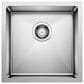 Blanco Quatrus 17" R15 Bar Sink in Refined Brushed, , large