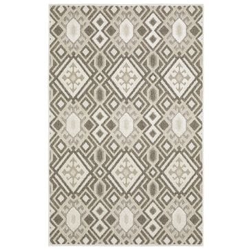 Oriental Weavers Tangier 3"3" x 5" Brown Area Rug, , large