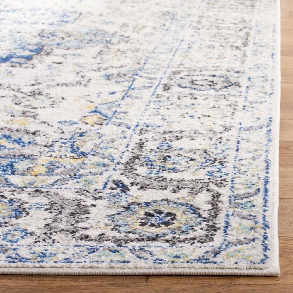Safavieh Madison MAD603K 4&#39; x 6&#39; Turquoise and Ivory Area Rug, , large