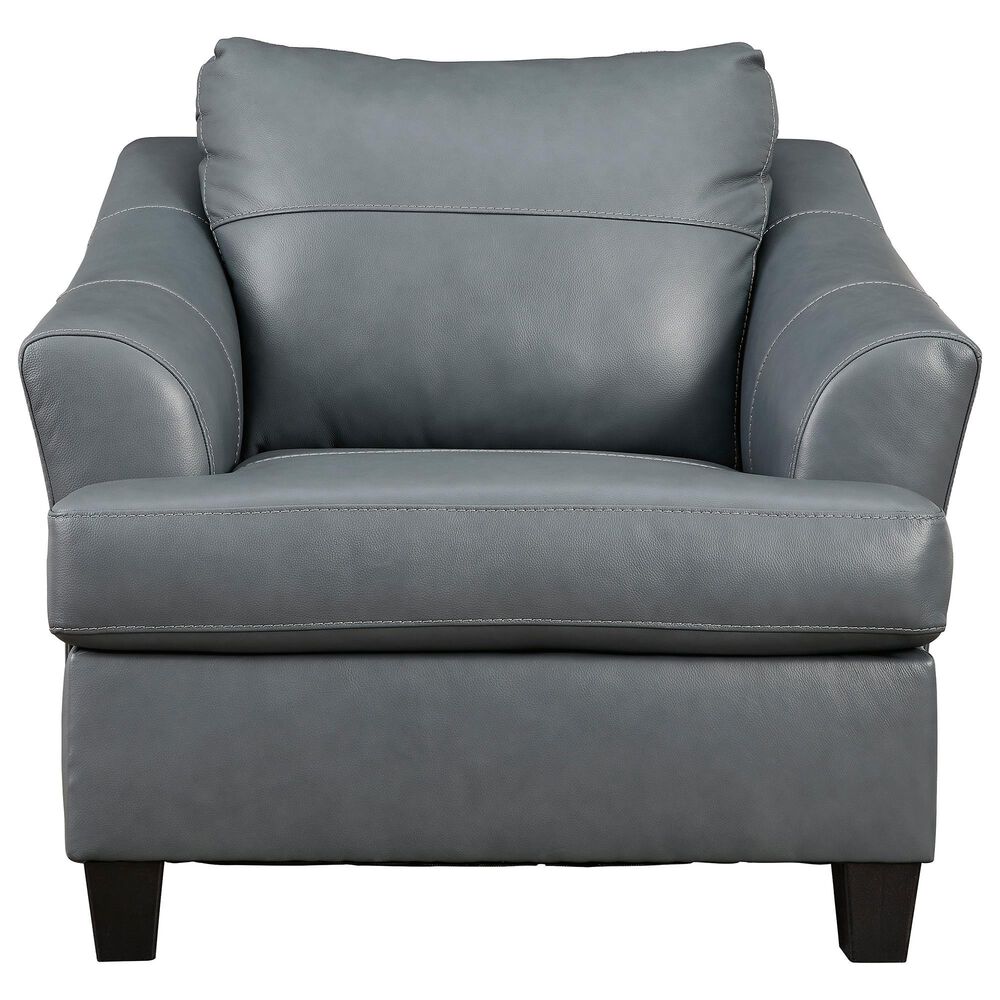 Ashley Genoa Oversized Chair in Steel, , large