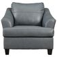 Ashley Genoa Oversized Chair in Steel, , large