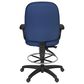 Regency Global Sourcing Comfort Series Multifunctional Swivel Computer Task Chair with Adjustable Arms and Drafting Kit in Navy Blue, , large