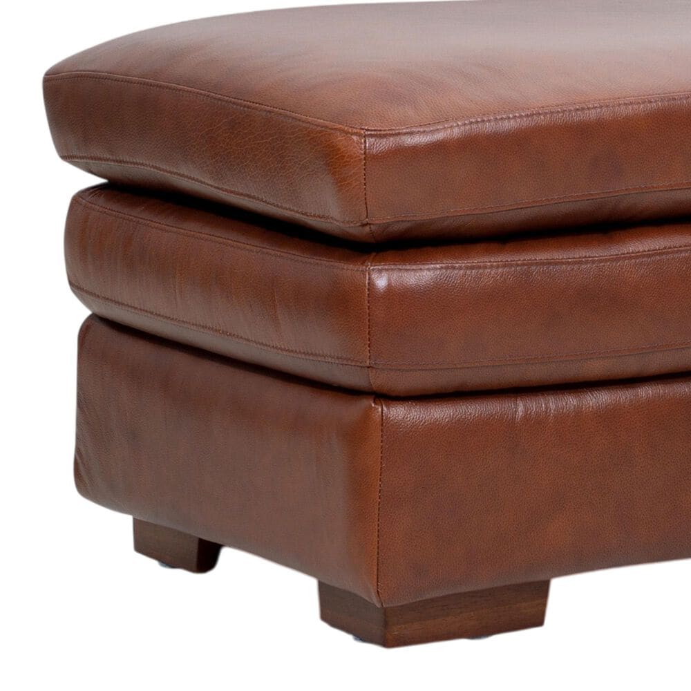 Italiano Furniture Georgetowne Tatum Ottoman in Brown, , large