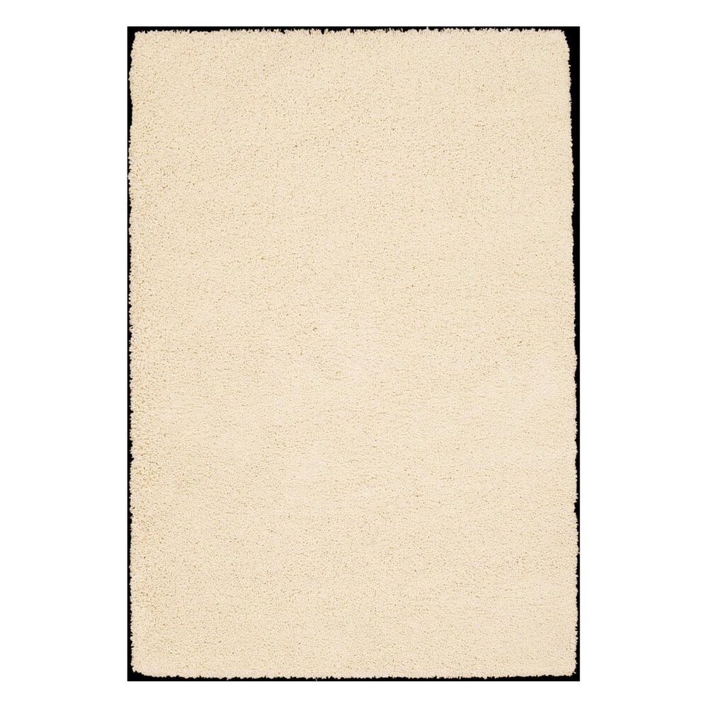 Nourison Amore AMOR1 7"10" x 10"10" Cream Area Rug, , large