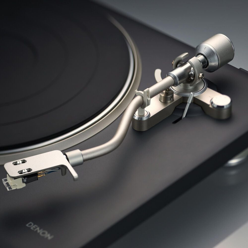 Denon DP-500BT Premium Semi-Automatic Hi-Fi Turntable with Bluetooth in Black, , large