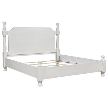 Ashley Rowlenstown King Poster Bed in Antique White, , large