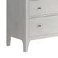 Vantage Mezzanine Queen Upholstered Wingback Bed with Dresser Chest and 2 Nightstands in Dove Gray, , large
