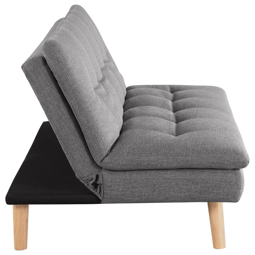 Coaster Scout Stationary Convertible Sofa Bed in Grey, , large
