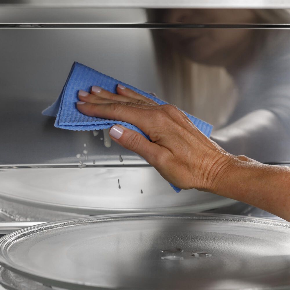 GE Profile 1.7 Cu. Ft. Convection Over-the-Range Microwave Oven in Stainless Steel, , large