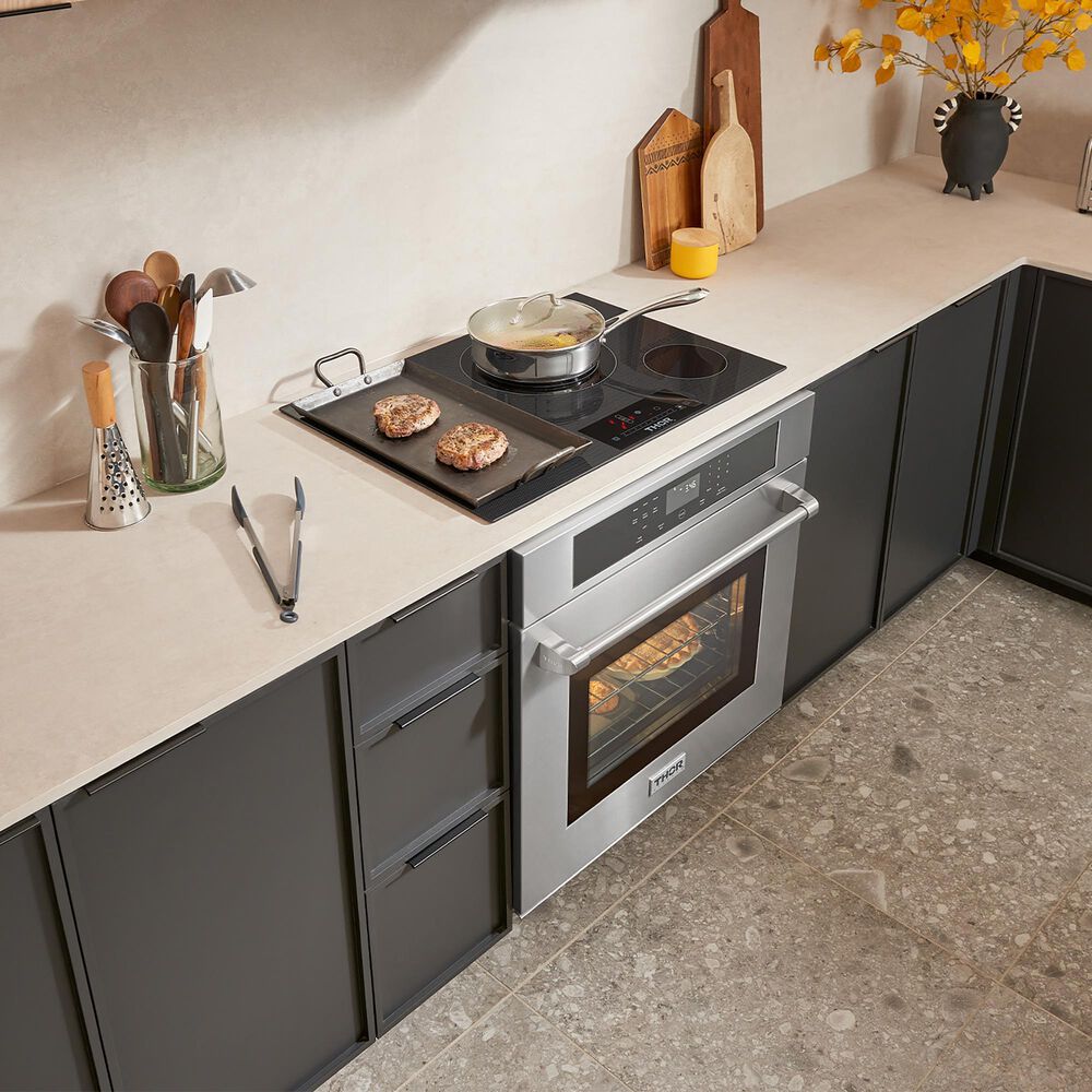 Thor Kitchen 30&quot; Professional Electric Cooktop in Black, , large