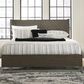 Ashley Arkenton King Panel Bed In Grayish Brown, , large