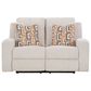 Ashley Danum Manual Reclining Loveseat in Stone, , large