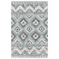 Surya Alyssa 2" x 3" Slate, Brown, Ivory and Blue Area Rug, , large