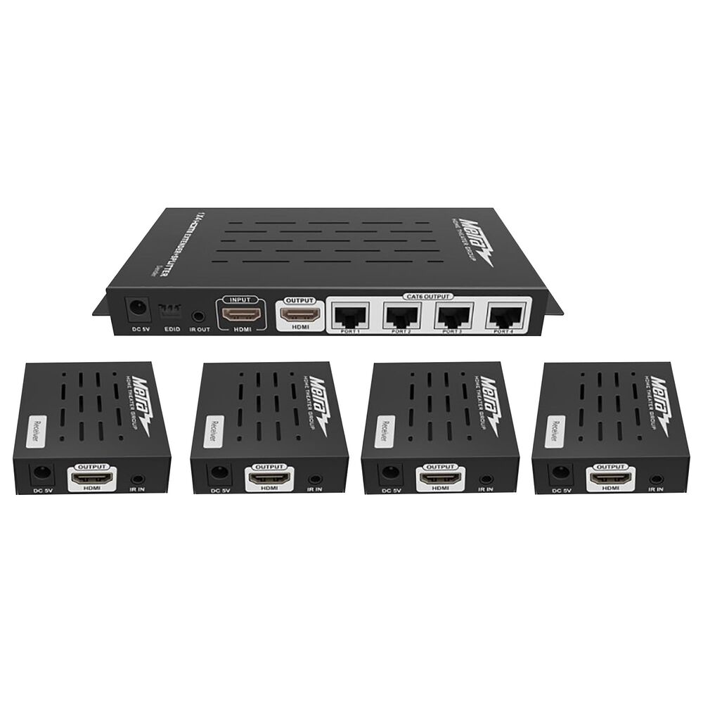 Helios 1 x 4 HDMI Splitter Extender, , large