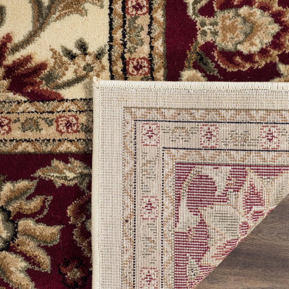 Safavieh Lyndhurst LNH212 8&#39; x 11&#39; Ivory and Red Area Rug, , large