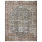 Amber Lewis x Loloi Georgie 10" x 14" Teal and Antique Area Rug, , large