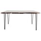 Waltham Nature"s Edge 60" Dining Table in Chestnut and Black - Table Only, , large