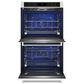 KitchenAid 30" Double Electric Wall Oven with Air Fry Mode in White, , large