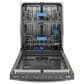 GE Profile 24" Built-In Bar Handle Dishwasher in Fingerprint Resistant Stainless Steel, , large