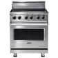 Viking Range 30" Induction Range with 4 Elements in Stainless Steel, , large