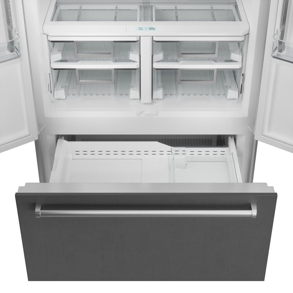 Sub Zero 24.7 Cu. Ft. Classic French Door Refrigerator with Tubular Handle in Stainless Steel, , large